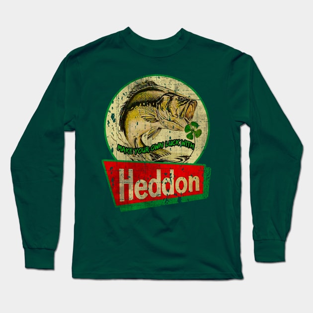 Heddon Lures // Make Your Own Luck Long Sleeve T-Shirt by Kiranamaraya